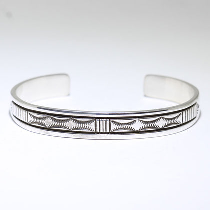 Silver Bracelet by Bruce Morgan 5-1/2