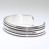 Silver Bracelet by Bruce Morgan 5-1/4"