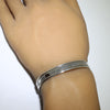 Silver Bracelet by Bruce Morgan 5-1/4"