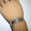 Silver Bracelet by Bruce Morgan 5-1/4"