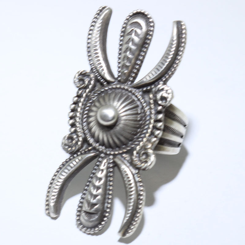Silver Ring by Calvin Martinez- 8.5