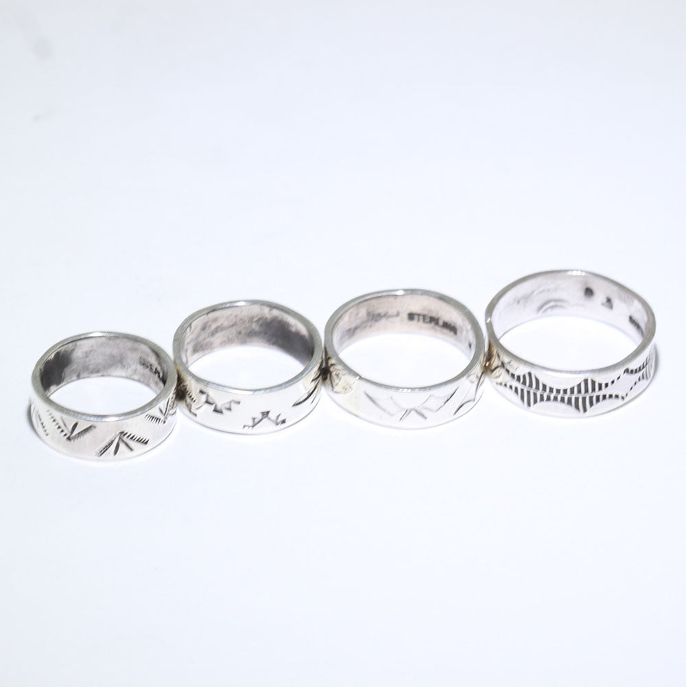 Silver Stamp Ring – Gallup Trading