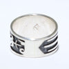 Silver Ring by Augustine Mowa- 9.5