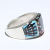 Inlay Ring by Erwin Tsosie- 7