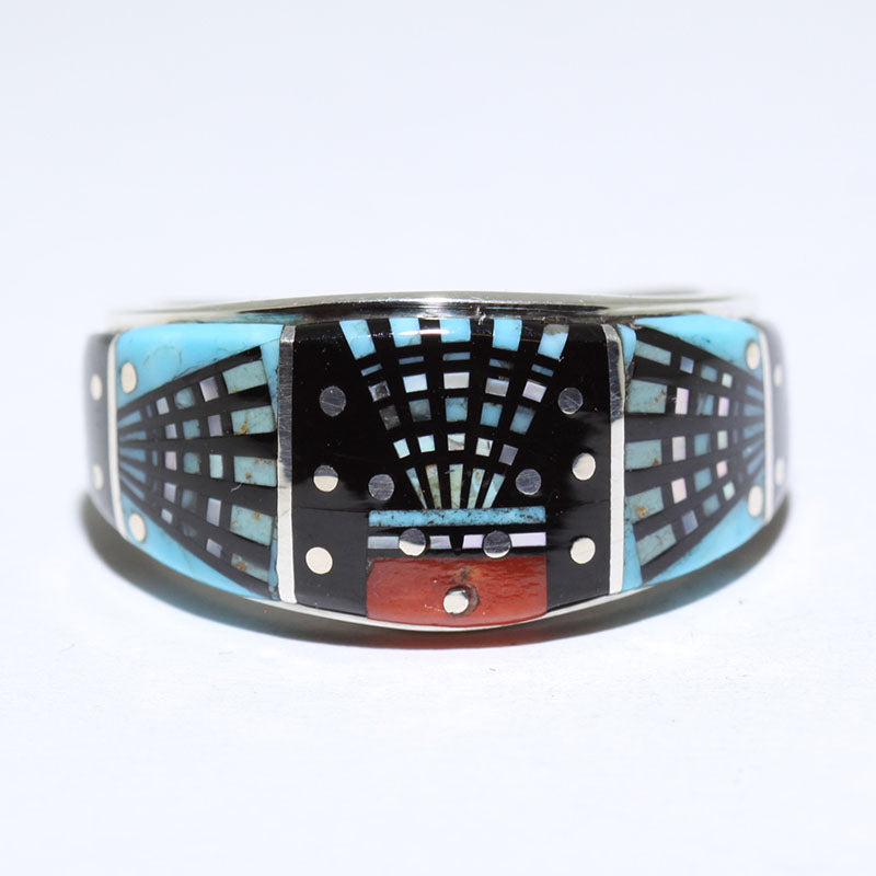 Inlay Ring by Erwin Tsosie- 11.5 – Gallup Trading