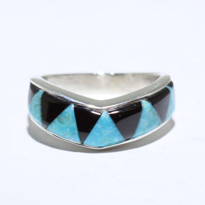 Inlay Ring by Veronica Benally- 5