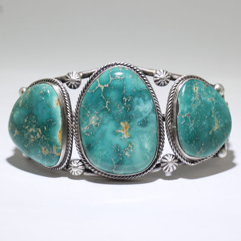 Jo Tso Native American Navajo Spiderweb Turquoise Sterling Silver Necklace Jo Tso Native American Navajo Spiderweb Turquoise Sterling Silver Necklace