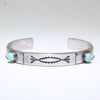 Lone Mtn Bracelet by Darryl Begay 5-3/4"