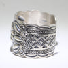 Silver Bracelet by Arnold Blackgoat 5-3/4"