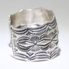 Silver Bracelet by Arnold Blackgoat 5-3/4"