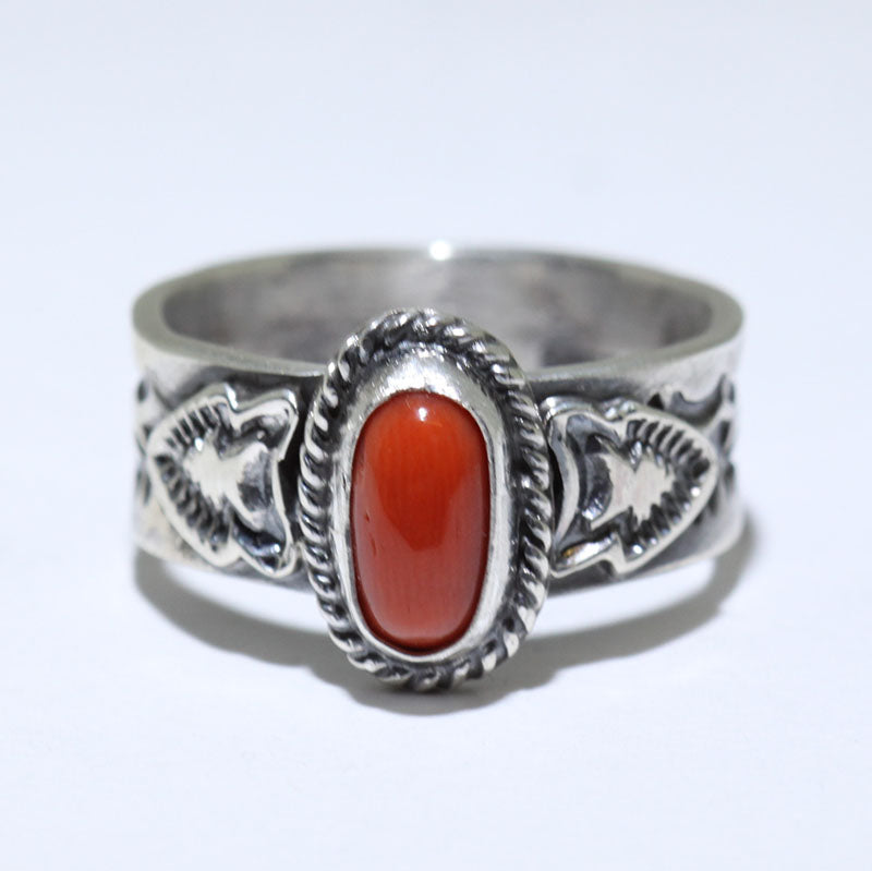 Coral Ring by Sunshine Reeves- 9.5