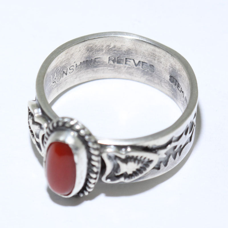 Coral Ring by Sunshine Reeves- 10.5