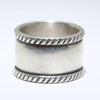 Coin Silver Ring by Perry Shorty- 10