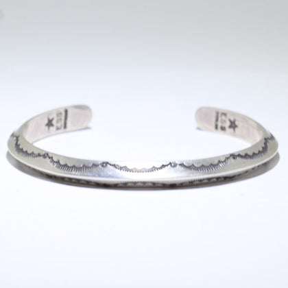 Silver Bracelet by Eddison Smith 5-1/2