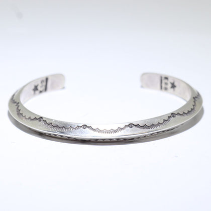 Silver Bracelet by Eddison Smith 5-1/2