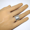 Coin Silver Ring by Perry Shorty- 10