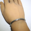 Silver Bracelet by Eddison Smith 5-1/2"