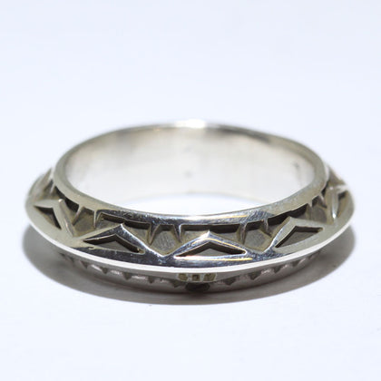 Silver Ring by Darrell Cadman- 10