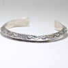 Silver Bracelet by Arnold Goodluck 5-3/4"