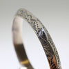 Silver Bracelet by Arnold Goodluck 5-3/4"