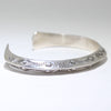 Silver Bracelet by Arnold Goodluck 5-3/4"