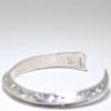 Silver Bracelet by Arnold Goodluck 5-3/4"