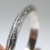 Silver Bracelet by Arnold Goodluck 5-3/4"