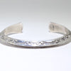 Silver Bracelet by Arnold Goodluck 6"