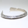 Silver Bracelet by Arnold Goodluck 6"