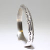 Silver Bracelet by Arnold Goodluck 6"