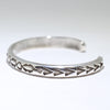 Silver Bracelet by Darrell Cadman 5-1/4"