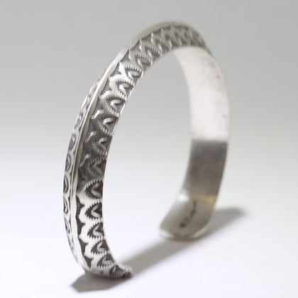 Silver Bracelet by Bo Reeves 5-3/4