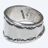 Silver Ring by Arnold Goodluck- 7