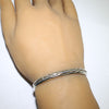 Silver Bracelet by Darrell Cadman 5-1/4"