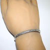 Silver Bracelet by Darrell Cadman 5-1/4"