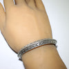 Silver Bracelet by Bo Reeves 5-3/4"