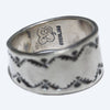 Silver Ring by Arnold Goodluck- 10.5