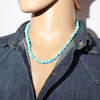 Iron Mountain Turqouise  Necklace by Reva Goodluck