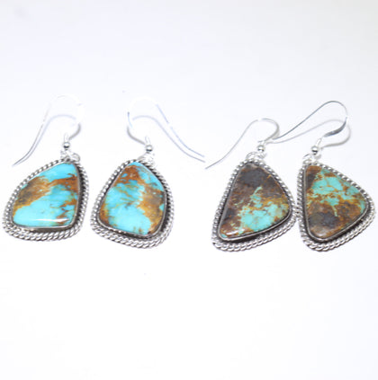 Turquoise Earrings by Navajo