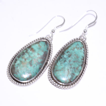 Turquoise Earrings by Navajo