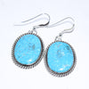 Turquoise Earrings by Navajo