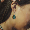 Turquoise Earrings by Navajo