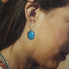 Turquoise Earrings by Navajo