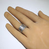 Silver Ring by Arnold Goodluck- 9.5