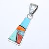 Inlay Pendant by Zuni