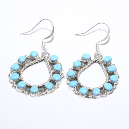 Turquoise Earrings by Zuni