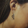 Kokopelli Earrings by Navajo