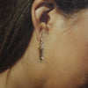 Silver Earrings by Navajo