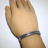 Silver Bracelet by Harrison Jim 5-1/2"