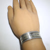 Silver Bracelet by Arnold Goodluck 5-1/4"